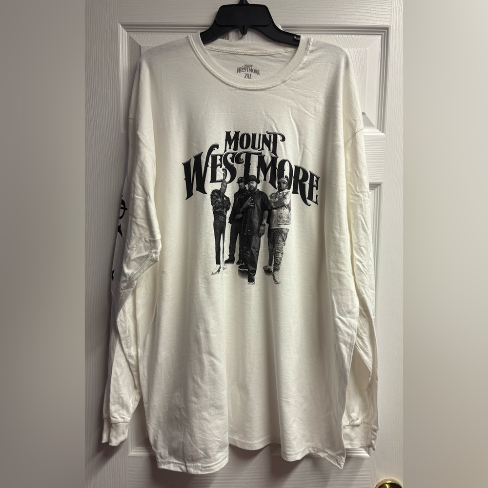 NWOT Mount Westmore Graphic Band Long Sleeve T-Shirt Size XXL